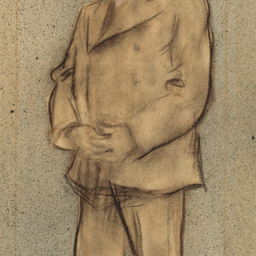 image for: Ramon Casas - Retrat de Josep Parera - Cap a 1897-1899