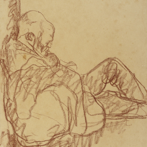 image for: Isidre Nonell - Vell captaire - 1909