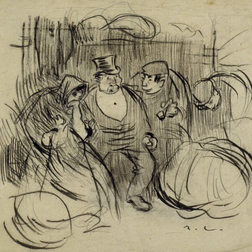 image for: Ramon Casas - Mal acompanyat - Cap a 1890-1900