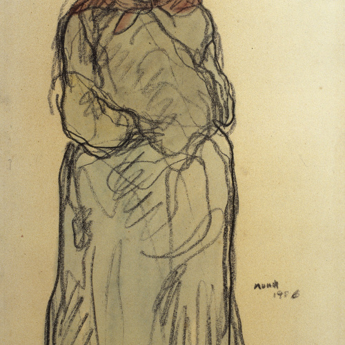 image for: Isidre Nonell - Gitana dempeus - 1906