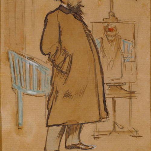 image for: Ramon Casas - Autoretrat - 1900