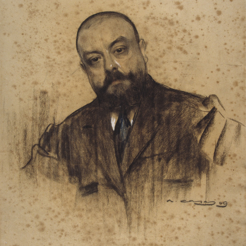 image for: Ramon Casas - Retrat de Miquel dels Sants Oliver - 1909