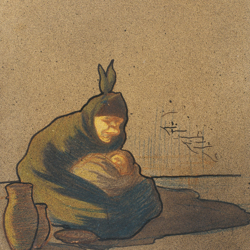 image for: Isidre Nonell - Cretina de Boí - 1896-1897