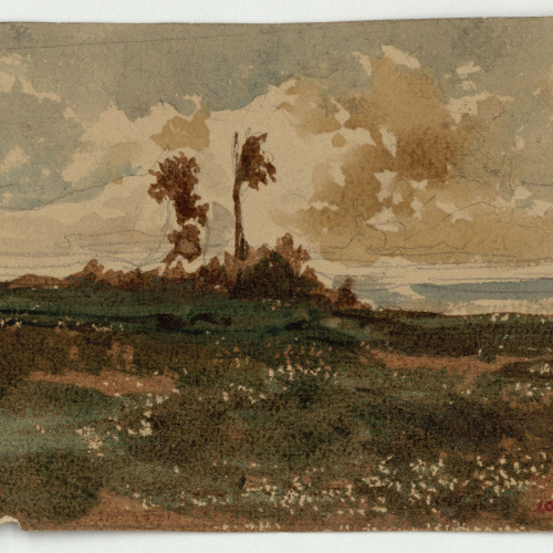 image for: Marià Fortuny - Paisatge marroquí - Cap a 1862