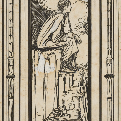 image for: Robert Anning Bell - Il·lustració per al poema «Alastor» de Percy Bysshe Shelley - Anterior a 1907
