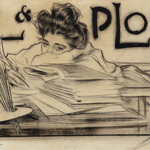 image for: Ramon Casas - Capçalera per a la revista «Pèl &amp; Ploma» - 1899