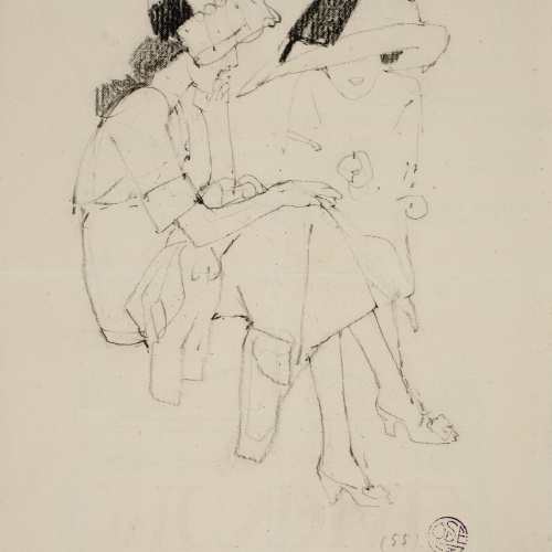 image for: Francesc Xavier Gosé - Noies assegudes - Cap a 1911