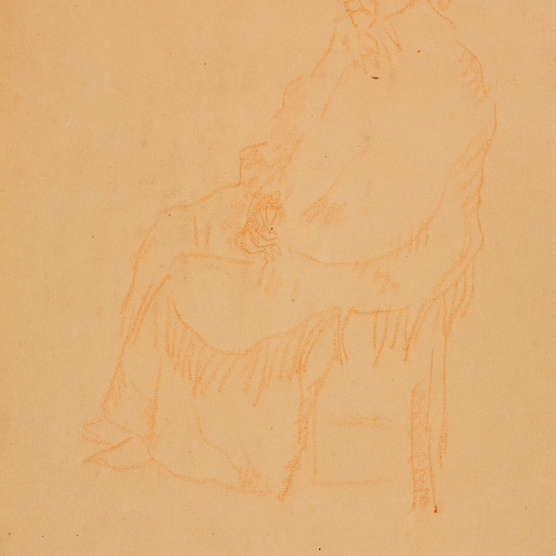 image for: Joaquim Biosca - Vella asseguda - Entre 1910-1920