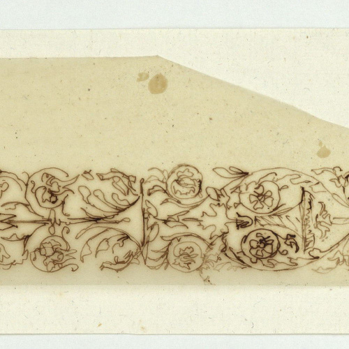 image for: Marià Fortuny - Calc de fulla d&#039;espasa d&#039;estil renaixentista - Cap a 1867-1872