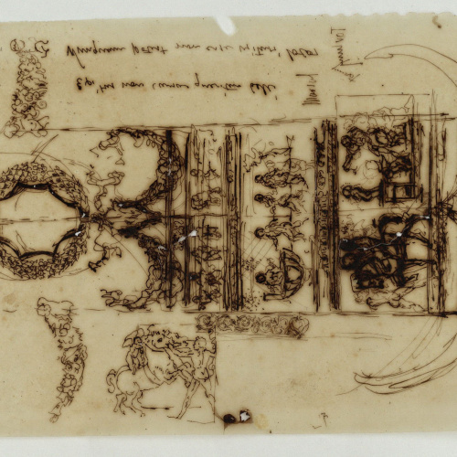 image for: Marià Fortuny - Calc de fulla d&#039;espasa d&#039;estil renaixentista - Cap a 1867-1872