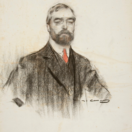 image for: Ramon Casas - Retrat de Joaquim Casas i Carbó - Cap a 1906