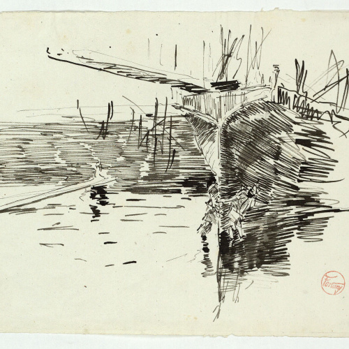 image for: Marià Fortuny - Barcassa - Cap a 1874