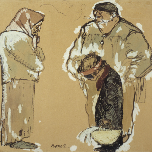 image for: Isidre Nonell - Pobrissalla - 1909