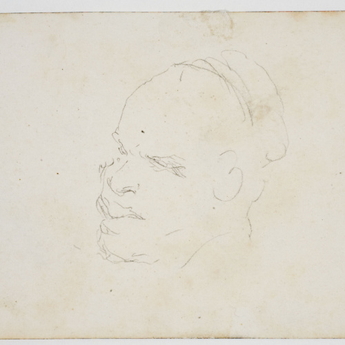 image for: Marià Fortuny - Marroquins (anvers) / Cap de marroquí (revers) - Cap a 1860-1862 [1]