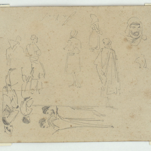 image for: Marià Fortuny - Hebreus - Cap a 1860-1862