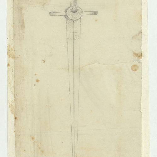 image for: Marià Fortuny - Calc [?] d&#039;espasa d&#039;estil musulmà - Cap a 1870-1872