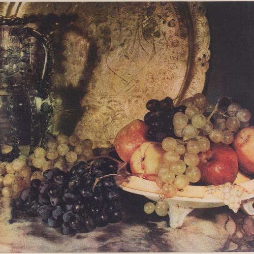 image for: Josep Maria Casals i Ariet - Natura morta amb safata, gerra de vidre i fruita - No datat