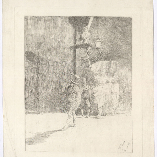 image for: Marià Fortuny - Ronda nocturna - Cap a 1863-1865