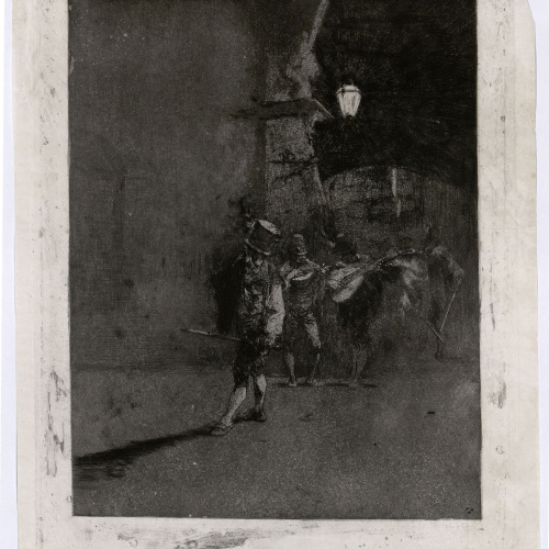 image for: Marià Fortuny - Ronda nocturna - Cap a 1863-1865