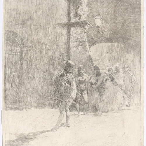 image for: Marià Fortuny - Ronda nocturna - Cap a 1863-1865