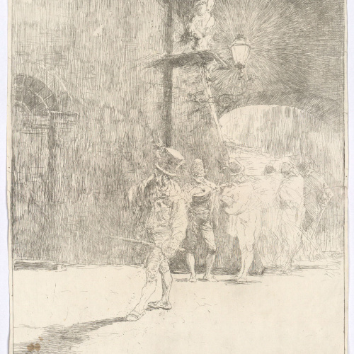 image for: Marià Fortuny - Ronda nocturna - Cap a 1863-1865