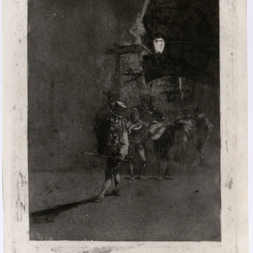 image for: Marià Fortuny - Ronda nocturna - Cap a 1863-1865