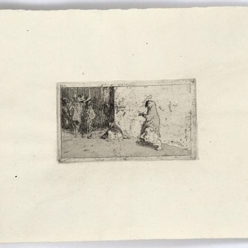 image for: Marià Fortuny - Une rue de Séville (Un carrer de Sevilla) - Cap a 1868-1873