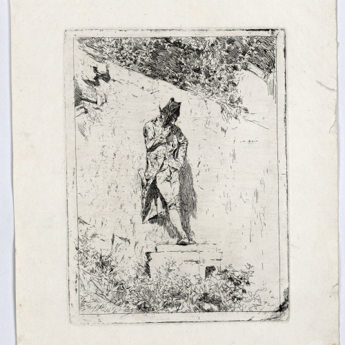 image for: Marià Fortuny - Meditació - Cap a 1869