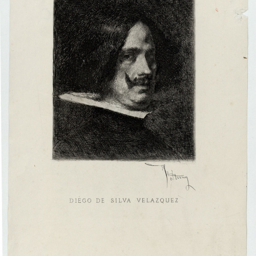image for: Marià Fortuny - Diego de Silva Velázquez (Retrat de Velázquez) - 1873