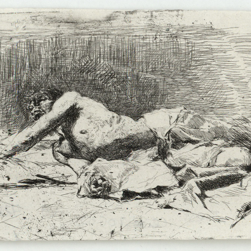 image for: Marià Fortuny - L&#039;empestat - 1878