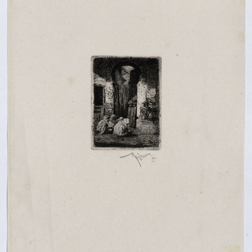 image for: Marià Fortuny - Tànger - Cap a 1861