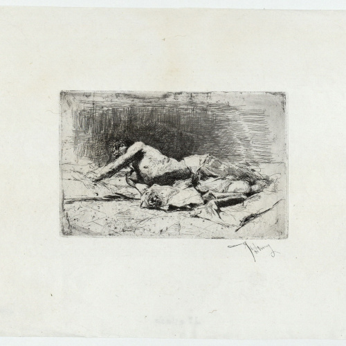 image for: Marià Fortuny - L&#039;empestat - 1878
