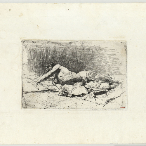 image for: Marià Fortuny - L&#039;empestat - 1878