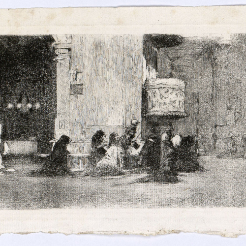 image for: Marià Fortuny - Interior de l&#039;església de Sant Josep - Cap a 1868