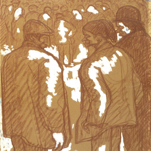 image for: Isidre Nonell - L&#039;arrencaqueixals - 1909