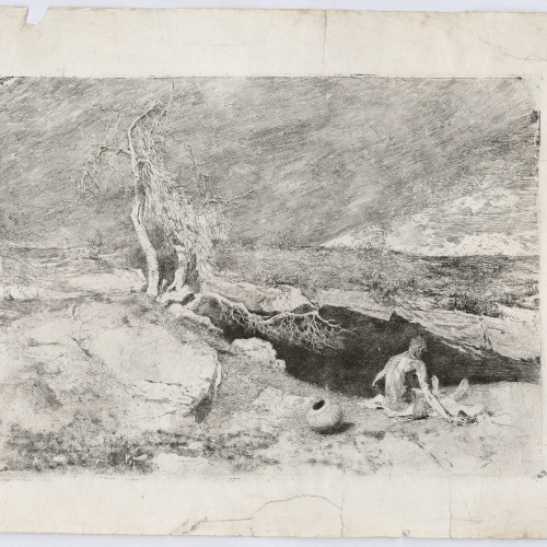 image for: Marià Fortuny - Anacoreta - Cap a 1869