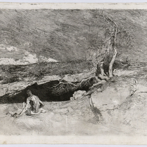 image for: Marià Fortuny - Anacoreta - Cap a 1869