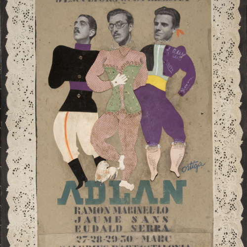 image for: Salvador Ortiga - 3 escultors que presenta ADLAN - 1935