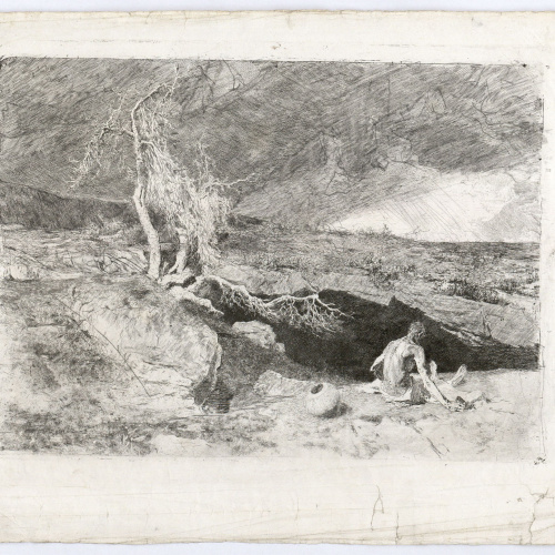 image for: Marià Fortuny - Anacoreta - Cap a 1869