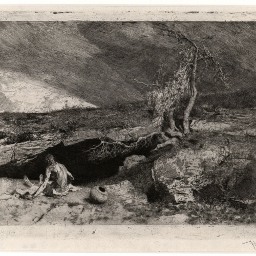 image for: Marià Fortuny - Anacoreta - Cap a 1869