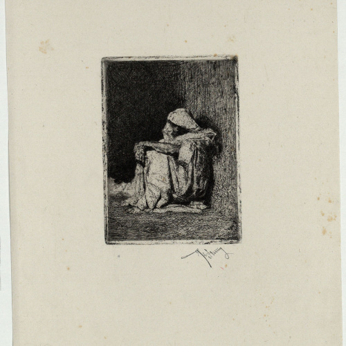image for: Marià Fortuny - Àrab assegut - [no-dating]