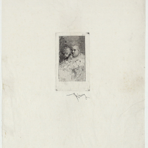 image for: Marià Fortuny - Dos cardenals - Cap a 1863-1866