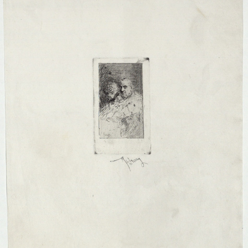 image for: Marià Fortuny - Dos cardenals - Cap a 1863-1866