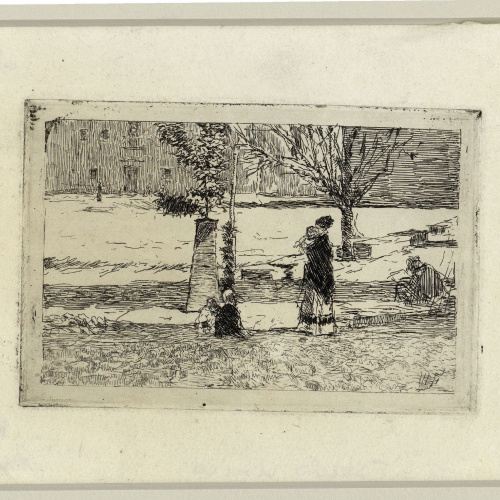 image for: Marià Fortuny - Plaça del Triomf de Sevilla - Cap a 1873