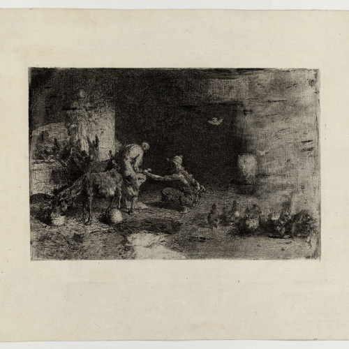 image for: Marià Fortuny - Ferrador marroquí - Cap a 1863