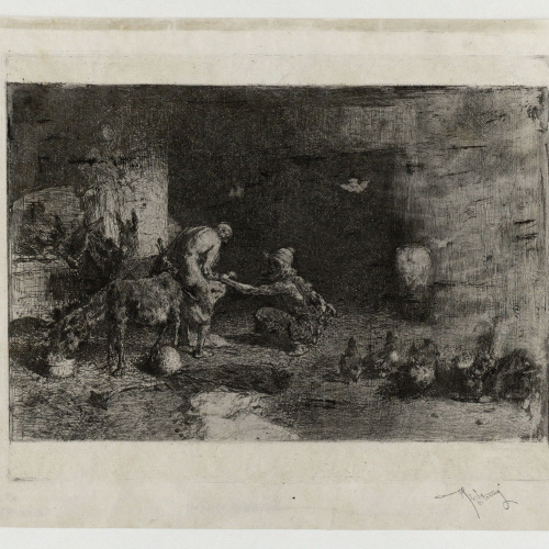 image for: Marià Fortuny - Ferrador marroquí - Cap a 1863