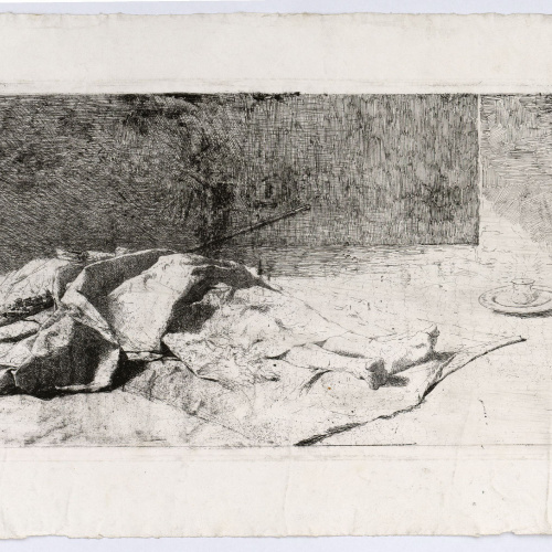image for: Marià Fortuny - Cabilenc mort - 1867