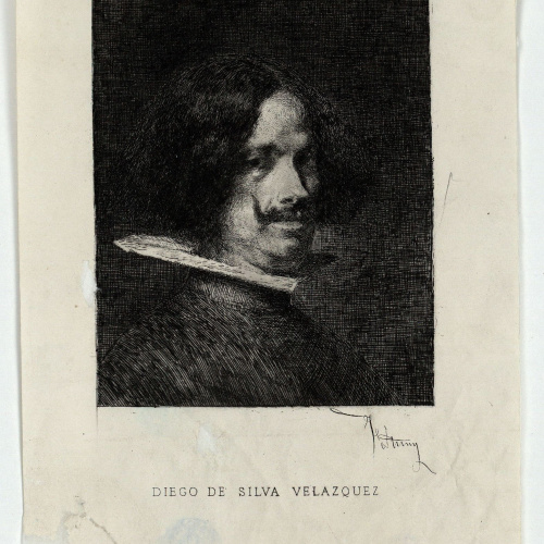 image for: Marià Fortuny - Diego de Silva Velázquez (Retrat de Velázquez) - 1873