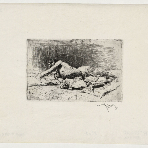 image for: Marià Fortuny - L&#039;empestat - 1878