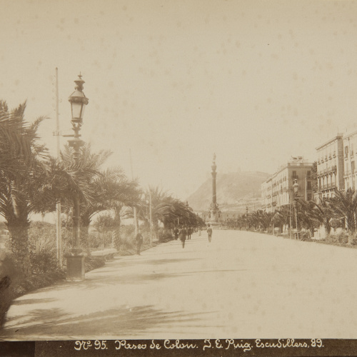 image for: Josep Esplugas  - Paseo de Colón - Cap a 1890